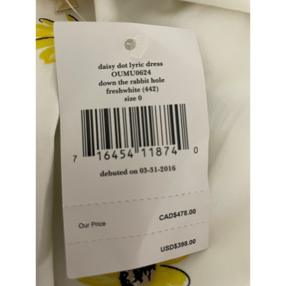 Kate Spade Daisy Dot Lyric Dress Down The Rabbit Hole - Picture 15 of 16